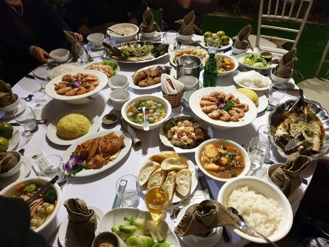 Nhà hàng đẹp Hà Nội - Softwater Restaurant món ăn