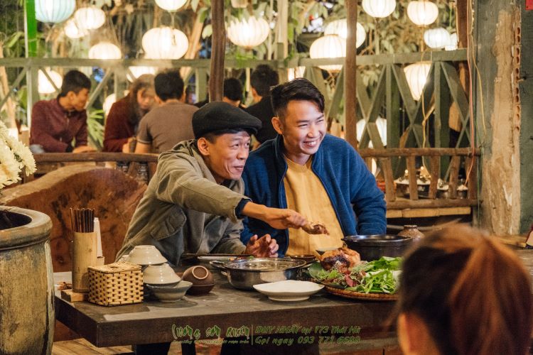 Nhà hàng đẹp Hà Nội - Phim Tết Trung Ruồi Minh Tít