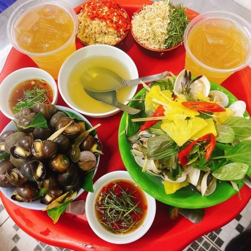 ốc luộc Hà Nội - ốc Hà Trang