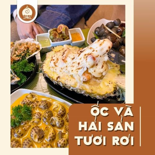 quán ốc ngon Hà Nội - Ốc bự Hải Phòng