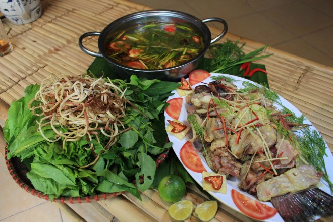 cá chép om dưa Hà Nội - Bánh Tráng Phú Cường