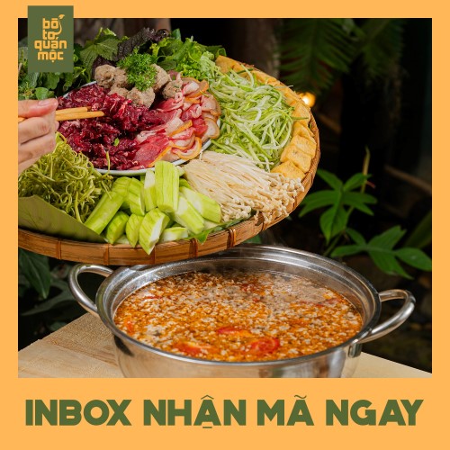 lẩu riêu cua bắp bò sườn sụn- Bò Tơ Quán Mộc