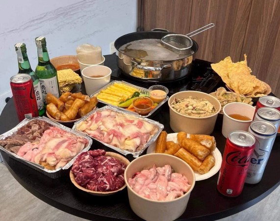lẩu bò nhúng dấm Hà Nội - Nhất Lộc