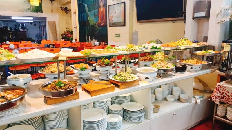lẩu chay Hà Nội-Chay Vô Ưu 205 Đội Cấn
