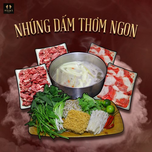 lẩu bò nhúng dấm Hà Nội - Lẩu Bò Nhúng Dấm Hải Mã - Năm Ngũ