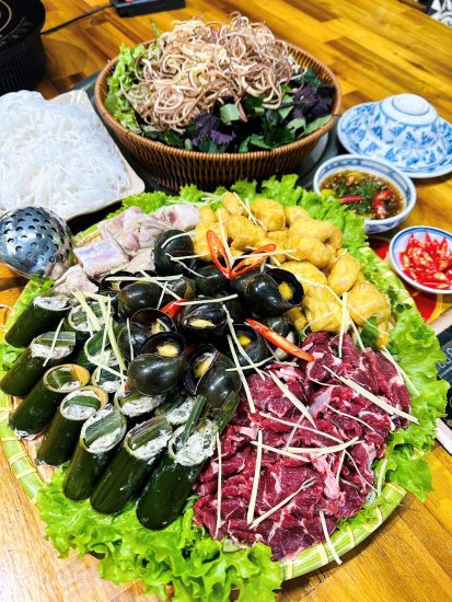 Lẩu ốc ngon Hà Nội - Lẩu ốc Bà Téo