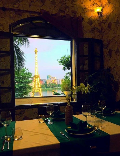 nhà hàng Pháp ở Hà Nội - Le Jardin French Bistro