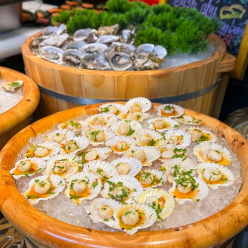 nhà hàng buffet Hà Nội - Maison Sen Buffet