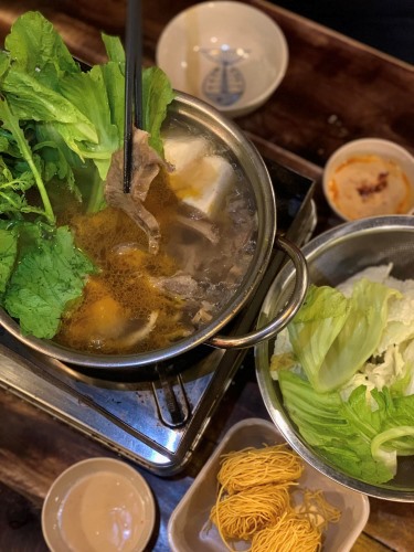 lẩu bò ba toa Hà Nội - Tiệm Nam Cóc