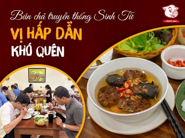 BÚN CHẢ Hà Nội - BÚN CHẢ SINH TỪ