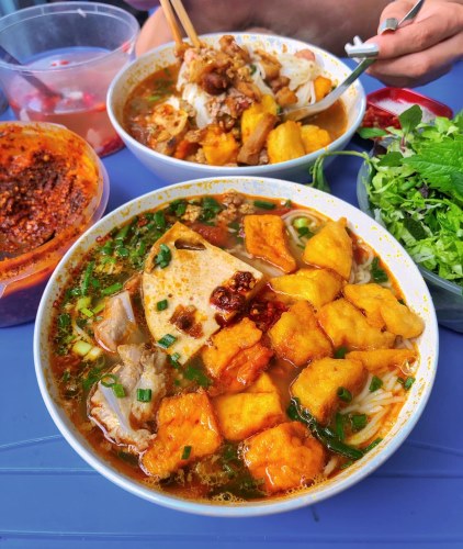 Bún riêu sườn sụn Trang - bún riêu cua ngon Hà Nội