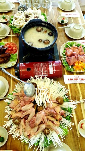 lẩu chim câu Hà Nội - Lẩu Đức Trọc
