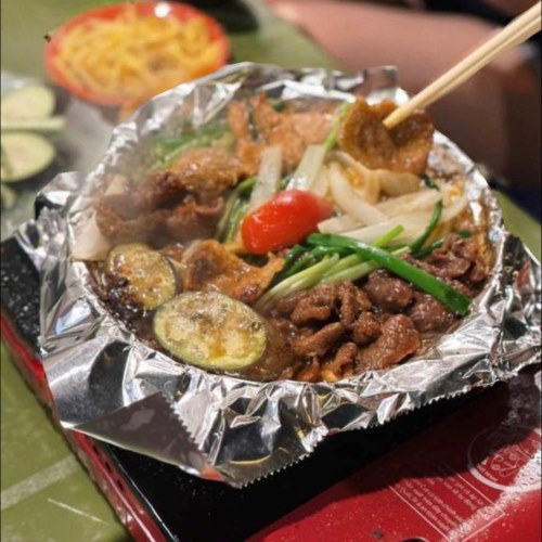 Bò nướng tảng