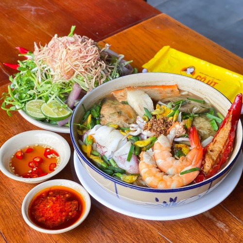 bún mắm Hà Nội - bún mắm miền tây