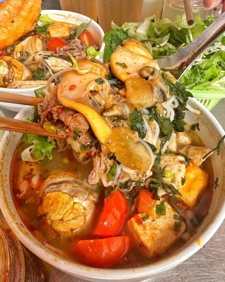 bún riêu cua ngon Hà Nội - Bún riêu cua Hàng Bạc