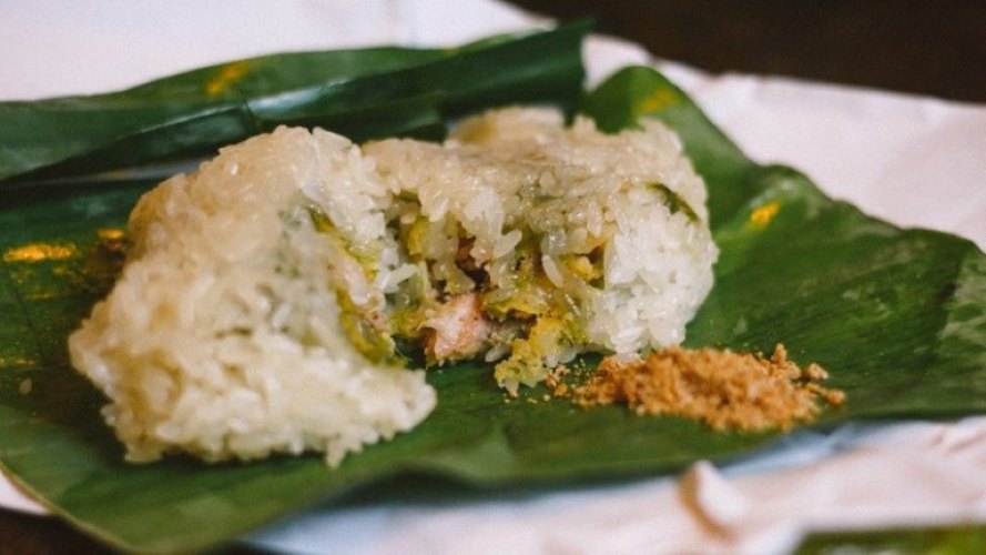 Bánh Khúc Quán Thánh - bánh khúc Hà Nội