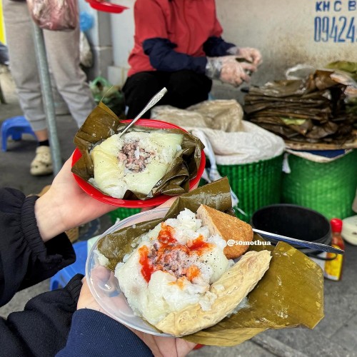 Bánh giò 36 Lý Quốc Sư - bánh giò ngon Hà Nội