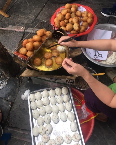 Bánh rán mặn Cô Tuyết 