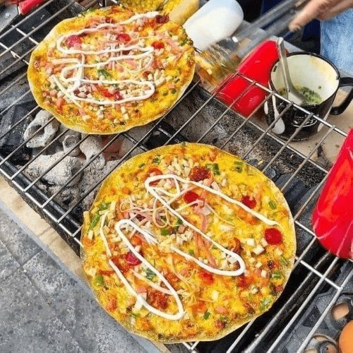 Bánh tráng nướng Bà Khanh