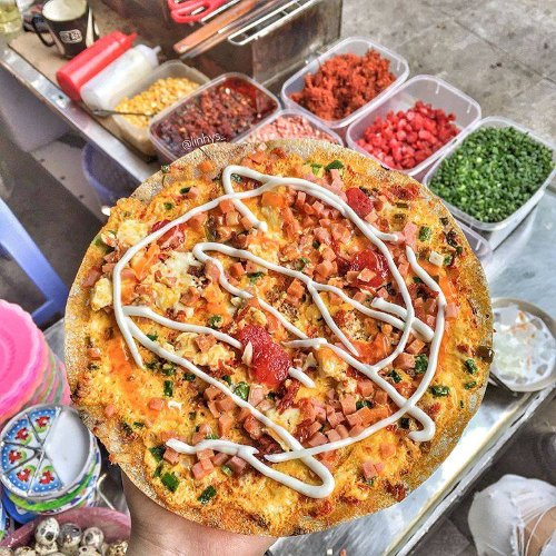 Bánh tráng nướng Tạ Hiện