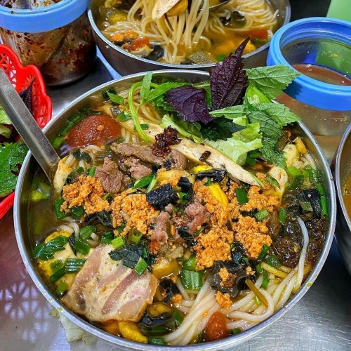 bún ốc chuối đậu Hà Nội - Bún Ốc Cô Lan