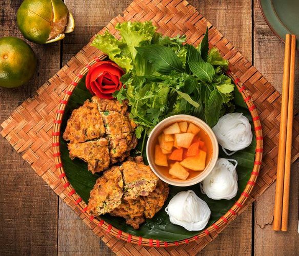 Chả rươi Ông Hoà