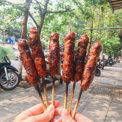 Thịt xiên nướng Bà Ngà