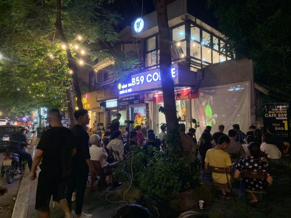 B59 Coffee - cafe bóng đá Hà Nội