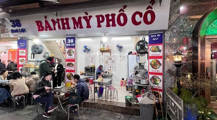 Bánh Mỳ Phố Cổ - quán ăn ngon Cửa Nam Hoàn Kiếm