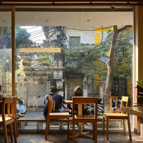 quán cafe Ba Đình