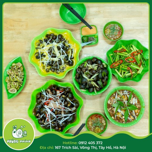 Ốc Phúng Phính - Quán Ốc Hồ Tây