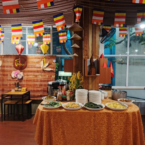 buffet chay Đống Đa