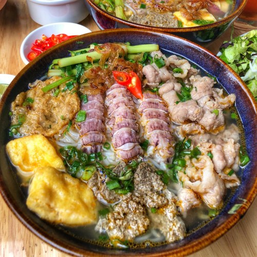 bún hải sản Hà Đông