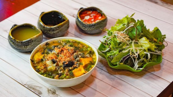 bún ốc chuối đậu Ba Đình
