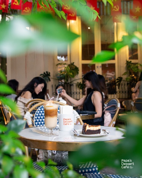 cafe sân vườn Ba Đình 