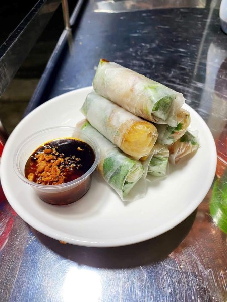 món cuốn ngon Ba Đình