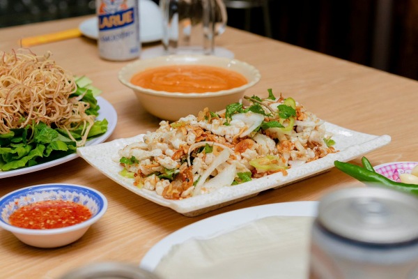 gỏi cá Đống Đa