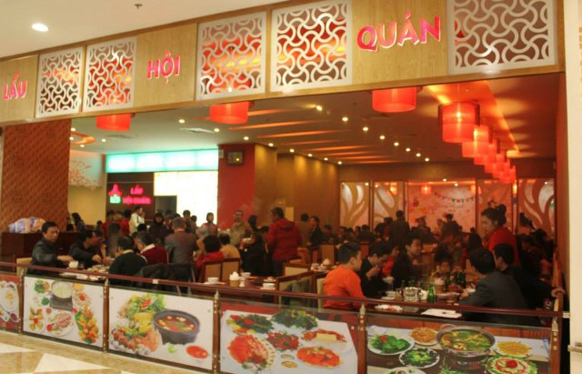 lẩu cá tầm Hai Bà Trưng