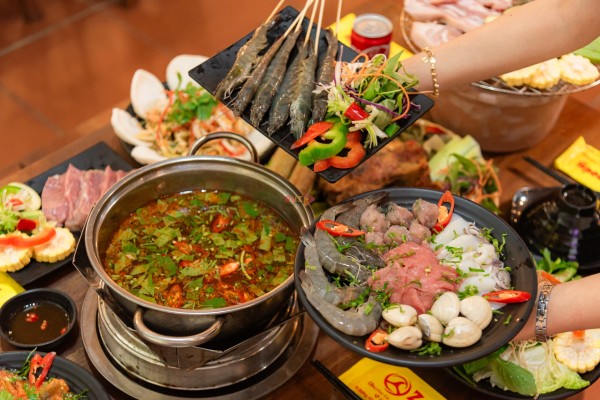 lẩu riêu cua bắp bò Hai Bà Trưng